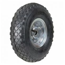 WOLFPACK Ruota Ruota Ruote Pneumatiche Borse Zincate Cerchio Off-center Asse Ø 20 Mm. -chariot de jardin Soldes 2022 31637507 3