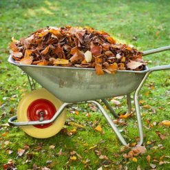 Relaxdays Roue De Brouette 4.80 4.00-8, Roue Caoutchouc Secours, Jante, 3 Adaptateurs, Pneu Diable 100 Kg Charge -chariot de jardin Soldes 2022 31798223 4