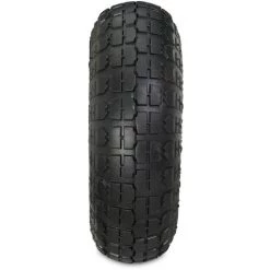 Relaxdays 2 Roues Pour Diable 4.1/3.5-4, De Rechange Avec Air, Axe De 16 Mm, Jusqu’à 136 Kg, 260 X 85 Mm, Noir-rouge -chariot de jardin Soldes 2022 31799214 3