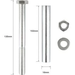 YONGQING Roue De Brouette - Anti-crevaison | 4,00-8 | Axe Compris | Roue De Secours Increvable Ø 39 Cm En Caoutchouc Plein - Jaune -chariot de jardin Soldes 2022 33025149 3