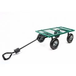 TERRE JARDIN Chariot De Jardin Métal Pliable XXL -chariot de jardin Soldes 2022 3366521 3