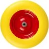OOBEST Roue Pour Brouette Avec Axe PU Solide 4.00-8 390 Mm