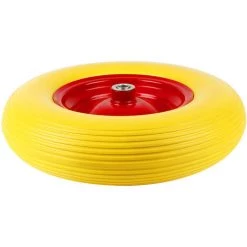 SKECTEN Roue Pour Brouette Avec Axe PU Solide 4.00-8 390 Mm -chariot de jardin Soldes 2022 33819455 4