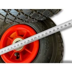 KIBROS Roue De Brouette Increvable Ø 400 Mm * 63 Mm | Axe 22 Mm * 90 Mm - A L'unité - Jante Synthétique Par Deux -chariot de jardin Soldes 2022 34300966 4