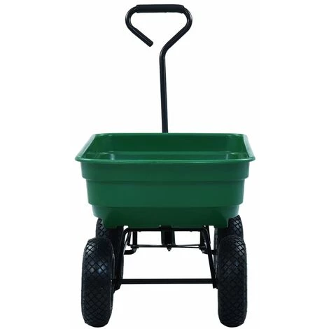 HAPPYSHOPPING Chariot A Main De Jardin 300 Kg 75 L Vert 5 HAPPYSHOPPING Chariot A Main De Jardin 300 Kg 75 L Vert – Image 5