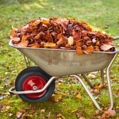 RELAXDAYS Rechange Roue De Brouette 4.80 4.00-8, Avec Air, Roue De Secours, Jante En Acier, Pour Diable, Noir Et Rouge -chariot de jardin Soldes 2022 40254188 3