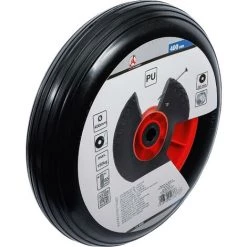 BGS Technic Roue De Brouette | PU, Rouge/noir | 400 mm -chariot de jardin Soldes 2022 41359070 3