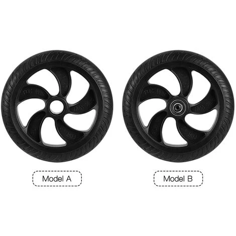 HAPPYSHOPPING 8 Pouces Pneu Solide Scooter Electrique Pneu Solide PU Pneu Amortisseur Pneu 200mm Resistant A L'usure Pneu Non Pneumatique, Modele: Modele A 2 HAPPYSHOPPING 8 Pouces Pneu Solide Scooter Electrique Pneu Solide PU Pneu Amortisseur Pneu 200mm Resistant A L'usure Pneu Non Pneumatique, Modele: Modele A – Image 2