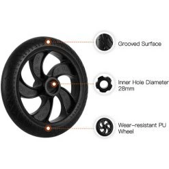 HAPPYSHOPPING 8 Pouces Pneu Solide Scooter Electrique Pneu Solide PU Pneu Amortisseur Pneu 200mm Resistant A L'usure Pneu Non Pneumatique, Modele: Modele A 8 HAPPYSHOPPING 8 Pouces Pneu Solide Scooter Electrique Pneu Solide PU Pneu Amortisseur Pneu 200mm Resistant A L'usure Pneu Non Pneumatique, Modele: Modele A -chariot de jardin Soldes 2022 42296148 4