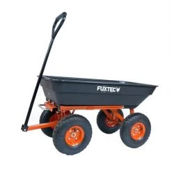 Chariot à Benne Basculante - FUXTEC FX-KW2175 - 300kg -chariot de jardin Soldes 2022 42490090 4