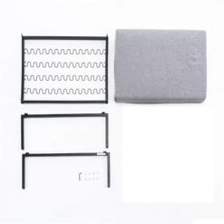 ORGANNICE Fauteuil TV Inclinable Fauteuil Inclinable Avec Repose-jambes Réglable Et Fonction D'inclinaison - Couleur Polyester Au Choix - Gris -chariot de jardin Soldes 2022 44089985 4