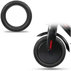 HAPPYSHOPPING Pneu Sans Chambre De Scooter Electrique 60/70-6.5 Epaissir Le Remplacement De Pneu Antideflagrant Sans Pneu De Gonflage Pour Scooter Electrique Ninebot G30, Modele : Noir -chariot de jardin Soldes 2022 45564504 5