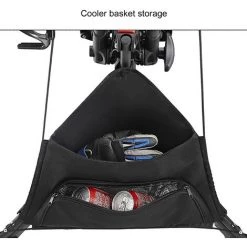 JN.SONGS Chariot De Golf Pliant 3 Roues Aluminium Avec Porte-parapluie Aluminium - Vert -chariot de jardin Soldes 2022 50600237 5