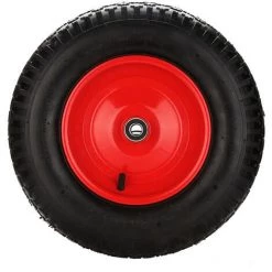 Hengda Roue De Secours, Roue De Brouette, Roue De Brouette, Pneumatique 4.80 / 4.00-8 390 Mm