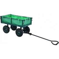 Topdeal Chariot à Main De Jardin Vert 250 Kg -chariot de jardin Soldes 2022 52093740 3