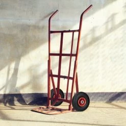 Relaxdays Roue De Diable, 2x Roue De Brouette Caoutchouc, 3.00-4", 260 X 85 Mm, Pour Axe De 20 Mm, Noir-rouge -chariot de jardin Soldes 2022 52202178 3