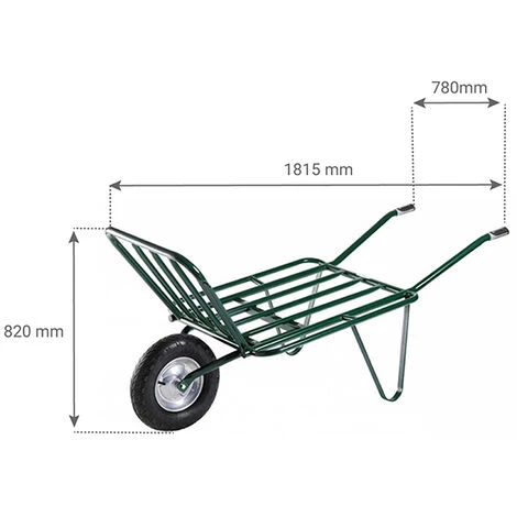 HAEMMERLIN Brouette Agricole 1 Roue - Charge Maximale 150kg - 302059601 2 HAEMMERLIN Brouette Agricole 1 Roue - Charge Maximale 150kg - 302059601 – Image 2
