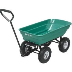 FLO Chariot De Jardin Avec Fonction De Basculement - 55L - Conteneur : 87 X 47 X 20 Cm