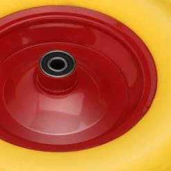 Hengda Roue De Brouette 4.80 4.00-8, Caoutchouc Plein, Roue Secours, Jante, Pneus De Diable 200 Kg Charge, Jaune - Jaune -chariot de jardin Soldes 2022 55242199 4