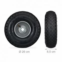 JARDIBRICODECO Roue De Brouette 3.00-4 Set De 2 -chariot de jardin Soldes 2022 55316155 4