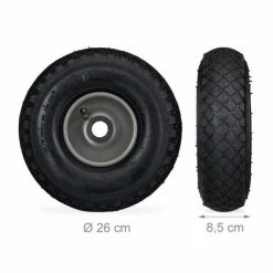 JARDIBRICODECO Roue De Brouette 3.00-4 Lot De 2 -chariot de jardin Soldes 2022 55316158 4