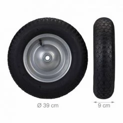 JARDIBRICODECO Roue De Brouette 4.80 4.00-8 -chariot de jardin Soldes 2022 55316161 4