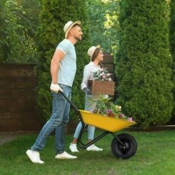 JARDIBRICODECO Roue De Brouette Axe 4.80 4.00-8 -chariot de jardin Soldes 2022 55316360 3