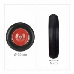 JARDIBRICODECO Roue De Brouette 4.80 4.00-8 Caoutchouc -chariot de jardin Soldes 2022 55316727 4