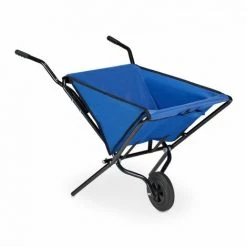 JARDIBRICODECO Brouette De Jardin En Bleu