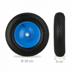 JARDIBRICODECO Roue De Brouette En Lot De 2 -chariot de jardin Soldes 2022 55316852 4