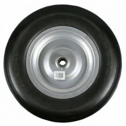 JARDIBRICODECO Roue + Pneu Grand Pu 4.00-8 Jante En Acier