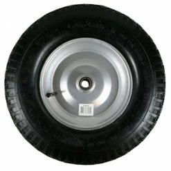 JARDIBRICODECO Roue + Pneu Grand 4,00 - 8 Jante En Acier