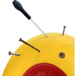 VINGO Roue De Secours, Roue De Diable, Jante En Métal, Caoutchouc Plein 4.80 / 4.00-8 390 Mm - Jaune -chariot de jardin Soldes 2022 55433816 3