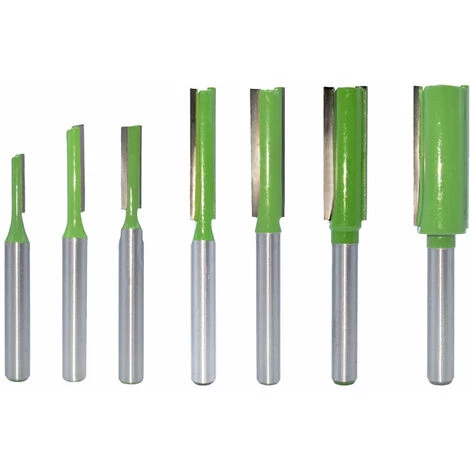 CATHERINE Lot De 7 Fraises à Défoncer Droites à Tige De 6 Mm, Mèche De Routeur Simple/double Flûte, Fraise à Bois Routeur à Coupe Droite Flush Trim Pattern Router Pour Le Travail Du Bois 1 CATHERINE Lot De 7 Fraises à Défoncer Droites à Tige De 6 Mm, Mèche De Routeur Simple/double Flûte, Fraise à Bois Routeur à Coupe Droite Flush Trim Pattern Router Pour Le Travail Du Bois