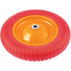 PALISAD - Roue De Brouette Polyuréthane - D : 340 Mm X 16 Mm