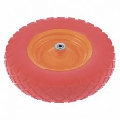 PALISAD - Roue De Brouette Polyuréthane - D : 385 Mm X 20 Mm