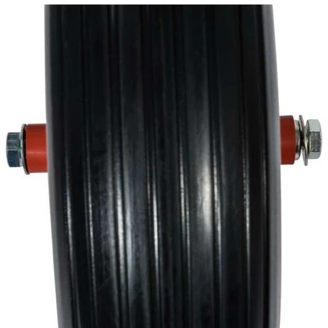 HELIOTRADE Axe En Métal Avec écrou Pour Fixation Des Roues De Brouettes - Flasque De 20 M 4 HELIOTRADE Axe En Métal Avec écrou Pour Fixation Des Roues De Brouettes - Flasque De 20 M – Image 4