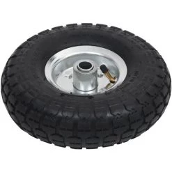 INLIFE Roue De Diable 4 Pcs Caoutchouc 4.10/3.50-4 (260 X 83 Mm)