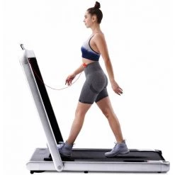 ORGANNICE 2.25HP Tapis De Course électrique Pliant 2 En 1 Machine De Marche Avec Télécommande Et écran LED Tapis De Course Portable Entièrement Assemblé - Noir -chariot de jardin Soldes 2022 58331156 3