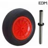 EDM Roue De Chariot Anti-crevaison
