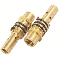 CATHERINE 12pcs Poste A Souder Mig Sans Gaz Embouts De Contact De Buse De Soudage 15AK MIG/MAG Support De Connecteur De Gaz 1.2 Mm, Buse Gas Conique, Support Tube De Contact, Consommables De Chalumeau -chariot de jardin Soldes 2022 59472196 4