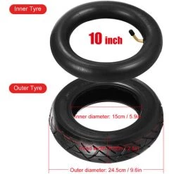 ASUPERMALL 10 X 2,5 Pouces Chambres à Air Gonflables Pneus Extérieurs Ensemble De Remplacement Pour Xiaomi Mijia M365 Scooter électrique E Scooter Roue Accessoires, 1 Jeu -chariot de jardin Soldes 2022 59849252 4
