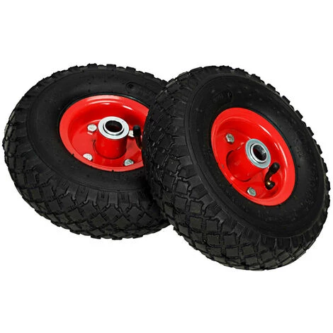 NOVA Roues De Chariot à Main 2 PCS GUM 3.00-4 (260x85) 3 NOVA Roues De Chariot à Main 2 PCS GUM 3.00-4 (260x85) – Image 3