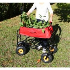 CHARIOT DE JARDIN PLIANT 80 L HAEMMERLIN CIRCUS GARDEN - 320062101-- - Rouge -chariot de jardin Soldes 2022 6097428 3