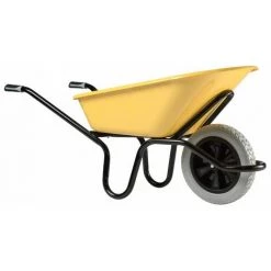 BROUETTE HAEMMERLIN BATI PLUS 110 RENO ALPHA ROUE INCREVABLE M5 - 305401305-- - Jaune