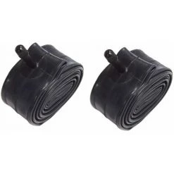 CYCLINGCOLORS 2x Chambre à Air 18 X 650 X 8 Valve Droite TR13 Chariot Brouette Tondeuse Diable Scooter Moto Quad