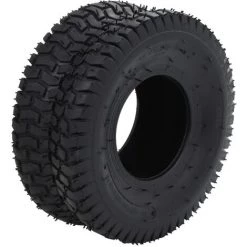 NOVA Découpe Et Tubes D'air Set 4 PCS 15x6.00-6 4PR En Caoutchouc Noir -chariot de jardin Soldes 2022 62143411 3