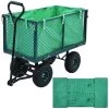 SUPERMARKET Bâche De Chariot De Jardin Vert Tissu SUHB-145729