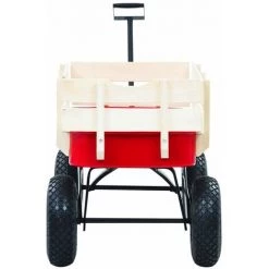 SUPERMARKET Chariot à Main 150 Kg Rouge -chariot de jardin Soldes 2022 63670439 5