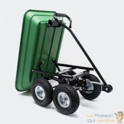 LE POISSON QUI JARDINE.FR Chariot à Main, Inclinable, Charge Max : 300Kg, Pour Le Jardin -chariot de jardin Soldes 2022 6374245 4